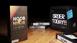 Noob to Ninja in Maya  Teaser Trailer  A Course for Beginners [upl. by Janette633]