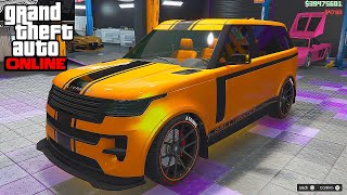 GTA 5 Online Gallivanter Baller STD Car Customization [upl. by Ehling]