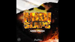 MIDI Slaps  Chords N Bass MIDI Pack Royalty Free West Coast Mobb [upl. by Nuhs162]