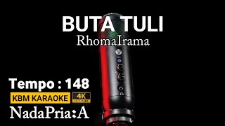 BUTA TULI KARAOKE DANGDUT  KARAOKE RHOMA IRAMA [upl. by Kessia]