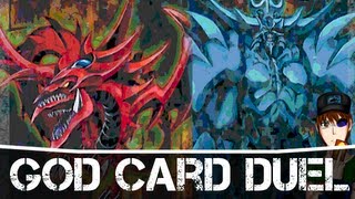 Yugioh Kaiba vs Yugi Character Duel Slifer vs Obelisk [upl. by Yalc]