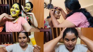 Daily vlog face shave 🪒 sunscreen review🙄 best face packKannada vlogsDee vlogs Kannada [upl. by Atsillac]