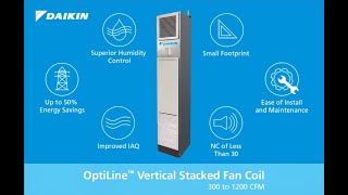 OptiLine™ Vertical Stacked Fan Coil [upl. by Htims]