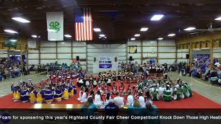 Highland County Fair  2024 Cheer Competition [upl. by Eide]