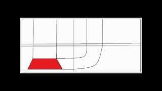 Proiezione ortogonale Trapezio Isoscele con Paint [upl. by Arolf6]