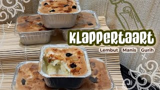 Resep Klappertaart dari Ny Liem  Lembut gurih Laris dijual [upl. by Lanrev]