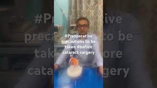 Preoperative precautions  Healthy eyes Safe eye surgery [upl. by Liv]