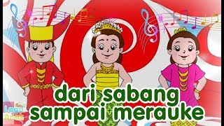 Dari Sabang Sampai Merauke  Diva Bernyanyi  Lagu Anak Channel [upl. by Irahc259]