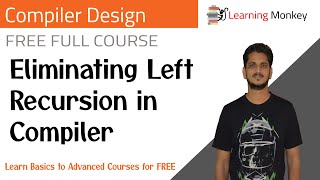 Eliminating Left Recursion in Compiler  Lesson 13  Compiler Design  Learning Monkey [upl. by Onaimad]