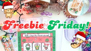 First Freebie Friday of December 🎄  Fun ways to save money for free  Savings Challenges 💰 [upl. by Melquist]