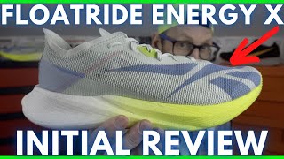 REEBOK FLOATRIDE ENERGY X  INITIAL REVIEW  BUDGET CARBON PLATE SAVIOUR SHOE OF 2022  EDDBUD [upl. by Delgado572]