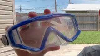 Supertrip Snorkel Mask Adult Swimming Goggles with Nose Cover for Men Women Youth Review [upl. by Telford785]