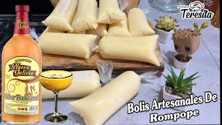 Bolis Artesanales de Rompope muy bien Vendidos 💰💵Receta aquí [upl. by Dine]