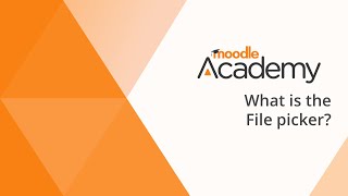 File picker in Moodle [upl. by Nivak]