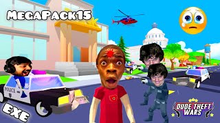 DUDE THEFT WARS FUNNY MOMENTS WITH MEMES😄😆MEGAPACK15 [upl. by Ilona]