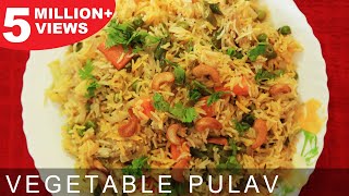 Vegetable Pulao  Quick amp Easy To Make Main Course Recipe  Easy Rice Recipes  Kanaks Kitchen [upl. by Nerral]