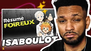 Je RÉAGIS au RÉSUMÉ FOIREUX THE PROMISED NEVERLAND de CrazyBomb World [upl. by Eniamrahs239]