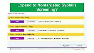 Adapting the HIV Screening Model to Address the Syphilis Epidemic and Create HIV Prevention [upl. by Arbuckle]