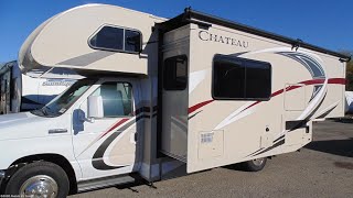 SOLD 2018 Thor Chateau 24F Video Walkthrough Short Gas Class C With Lots of Room For A 25 Footer [upl. by Arremat126]