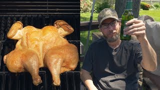 Grill amp Chill Spatchcock Chicken Tutorial [upl. by Feldman839]