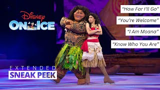 How Far Ill Go  Youre Welcome  I Am Moana  Disneys Moana Live  Disney On Ice full performance [upl. by Stich]