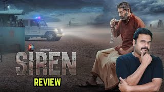 Siren Movie Review by Filmi craft Arun  Jayam Ravi  Keerthy Suresh  Antony Bhagyaraj [upl. by Norramic]