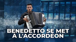 Dario Benedetto se met à laccordéon [upl. by Annemarie]