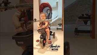 Assembling Kanav’s new tricycle🧿🚲 baby tricycle youtubeshorts viralvideo shorts cute reels [upl. by Veradis]