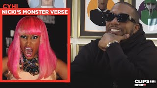 Nicki Minaj SHOCKED CyHi Tha Prynce By Rewriting amp Recording Her “Monster” Verse Live [upl. by Clere929]