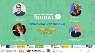 Bienvenida institucional I Foro de Emprendimiento Rural 2024 [upl. by Lewin784]