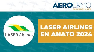 Laser Airlines en la Vitrína Turística Anato 2024 [upl. by Yentrac]