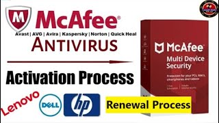 McAfee Antivirus Activation Process  McAfee Antivirus Renewal Process  antivirus renew kaise karen [upl. by Yenahc]