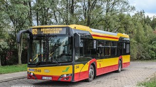 BUS REPORT MPK ŁÓDŹ LINE H RZGOWSKA TO CHOJNY HYDRO [upl. by Nairda]