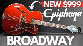 NEW Epiphone Broadway BEST Affordable Jazz Guitar [upl. by Arteid]