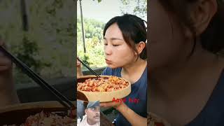 Aaye hay food cooking eating chinesefood eattingsounds koreancuisine mukbang drinking [upl. by Channing]