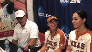 Texas catcher coach react to scary softball injury [upl. by Rivkah668]