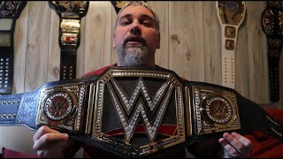 WWE World Heavyweight Championship Commemorative belt review [upl. by Aniham]