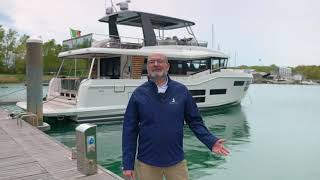 BENETEAU Grand Trawler 62 Walkthrough and Details [upl. by Shawn]