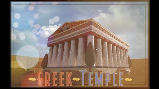 Bloxburg  Greek Temple  22 Million [upl. by Annaitsirhc]