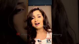 Shreya Ghoshal Mimics Male Voice3 song girlmalevoice womanmanvoice womandeepvoice voicemimicry [upl. by Ruffi]