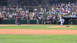 2013 Cubs Spring Training  Cubs Take the Field against the Rockies [upl. by Kristi]