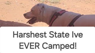 Harshest State Ive Ever Camped Nevada Review [upl. by Eeroc]