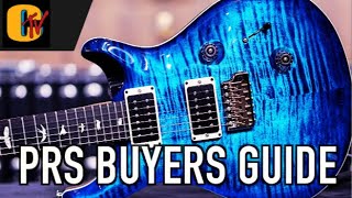 PRS BUYERS GUIDE  A Full Review of the PRS Electric Line [upl. by Arriaet53]