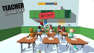 TEACHER SIMULATER GAME IS VERY FUN [upl. by Faro81]