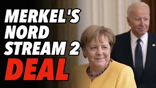 US Finally Folds on Nord Stream 2 As Merkel Fobs Off Ukraine with Derisory 175M One Off Payment [upl. by Sheryle]