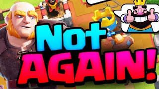 NO NOT AGAIN Clash Royale  Just ONE [upl. by Oilicec415]