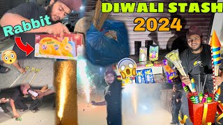 Diwali Stash 2024 Shopping 10000😱 Testing Skyshot helicopter rocket 🍄 Unique Itme 😳 [upl. by Ocir808]