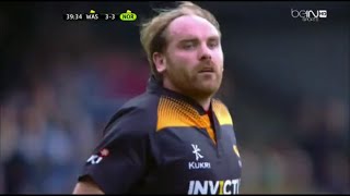 Andy Goode huge touchfinder vs Northampton [upl. by Drawoh]