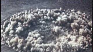 Nuclear Bomb Subsidence Crater Formation [upl. by Adnerad]