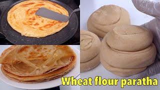 Paratha  Wheat Flour Paratha With Useful Tips By Cooking with passion [upl. by Wait]